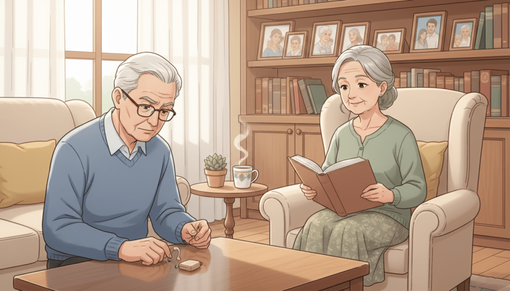 check-in calls for seniors with hearing loss