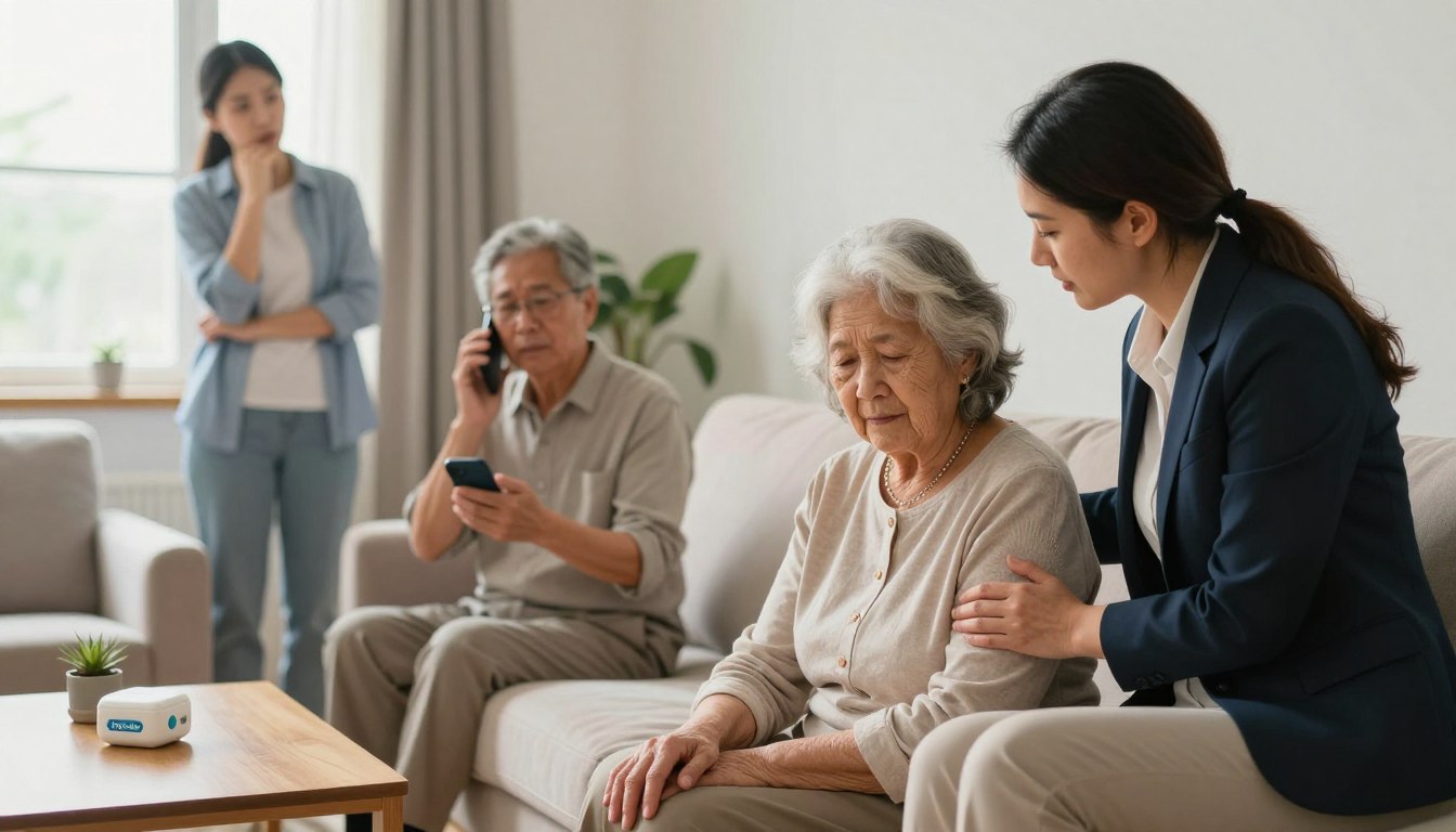 Who to Call First in an Elder Emergency (Family + Neighbors + 911)
