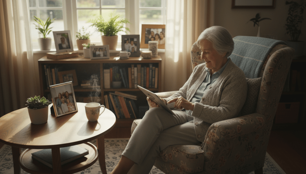 elderly hates being checked on
