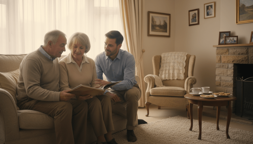how often to check in on elderly parents