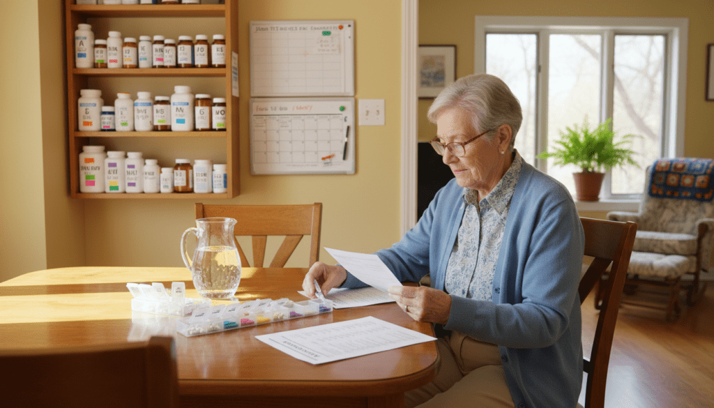 medication management seniors living alone
