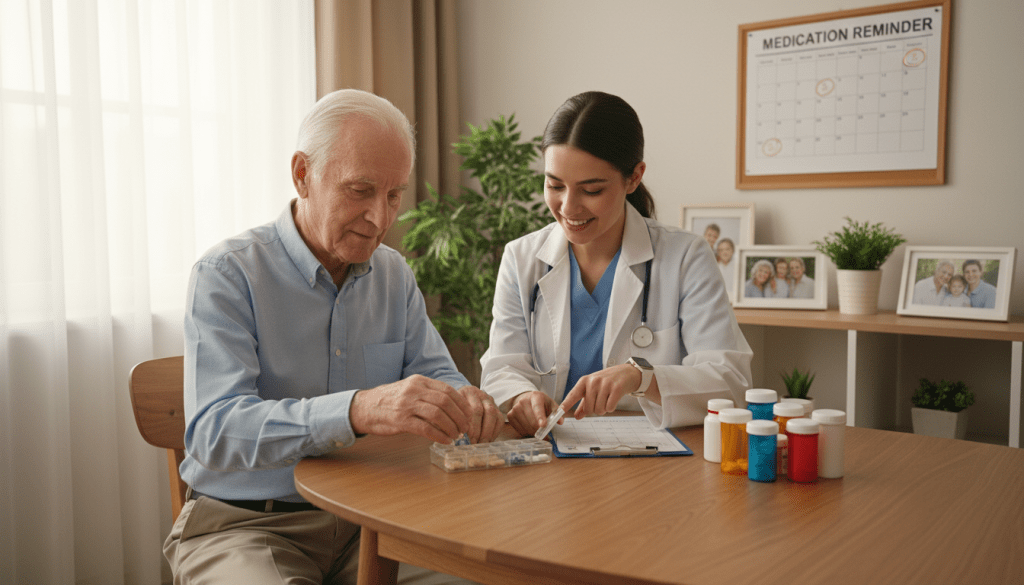 medication schedule for seniors
