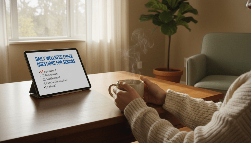 wellness check questions for seniors