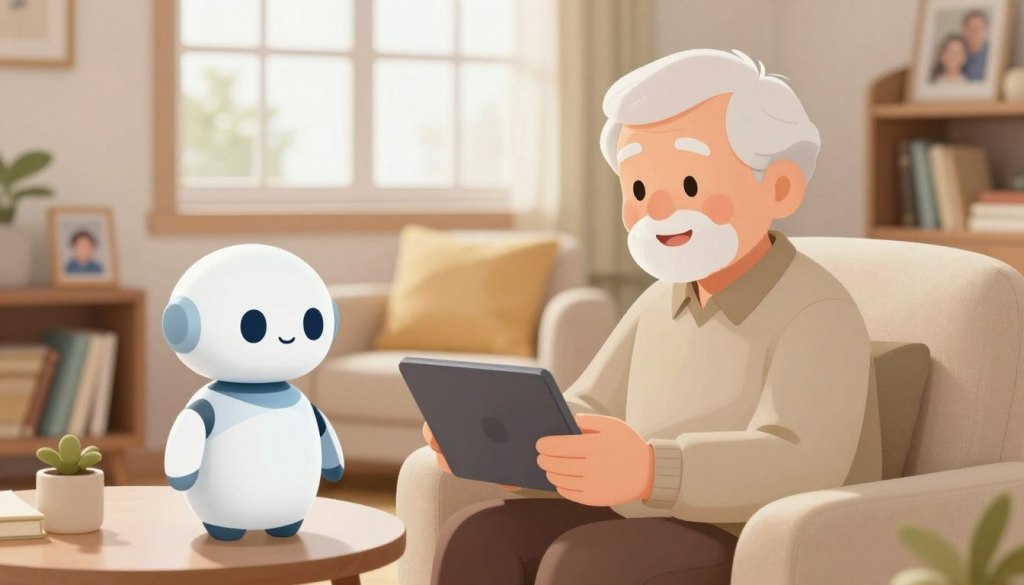 AI companion prompts for seniors