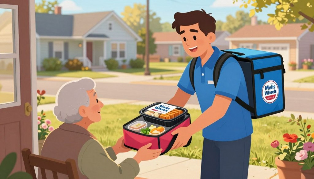 Meals on Wheels program seniors