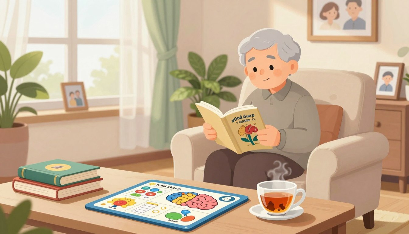 How to Build a “Mind Sharp” Routine for Seniors Living Alone