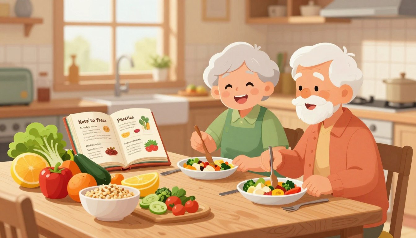 Senior Nutrition After 70: What Changes in the Diet for Seniors Over 70 (Protein, Fiber, Vitamins)