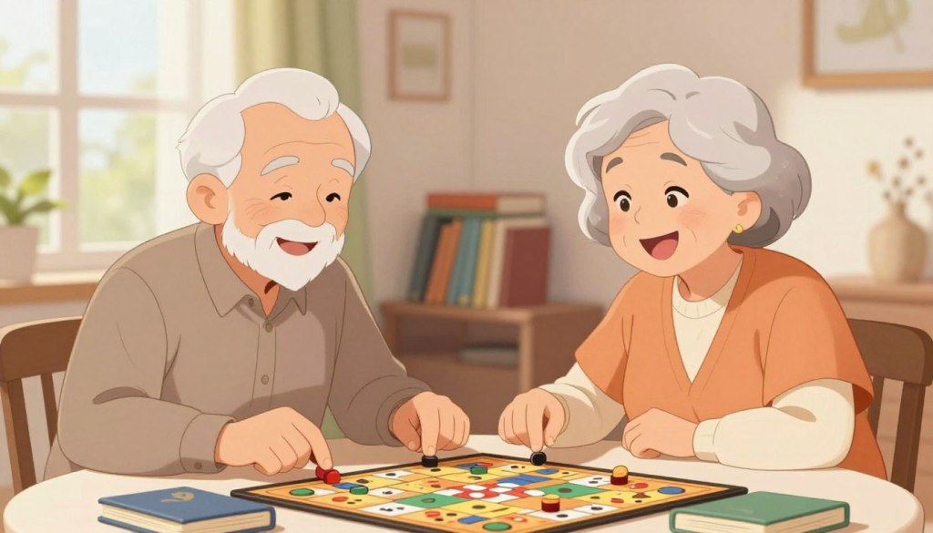 how to encourage elderly parent mentally active