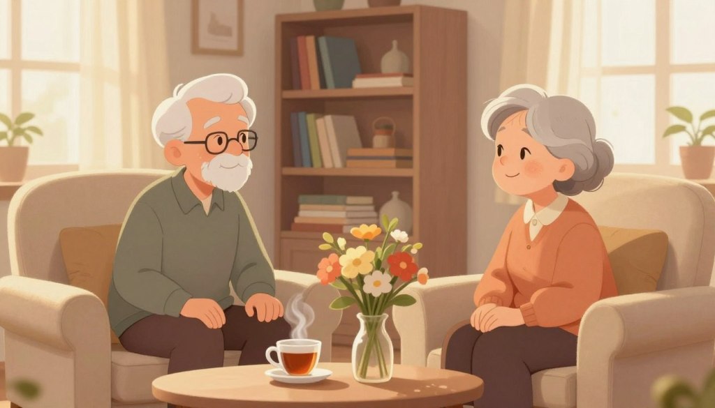 how to talk to elderly with anxiety