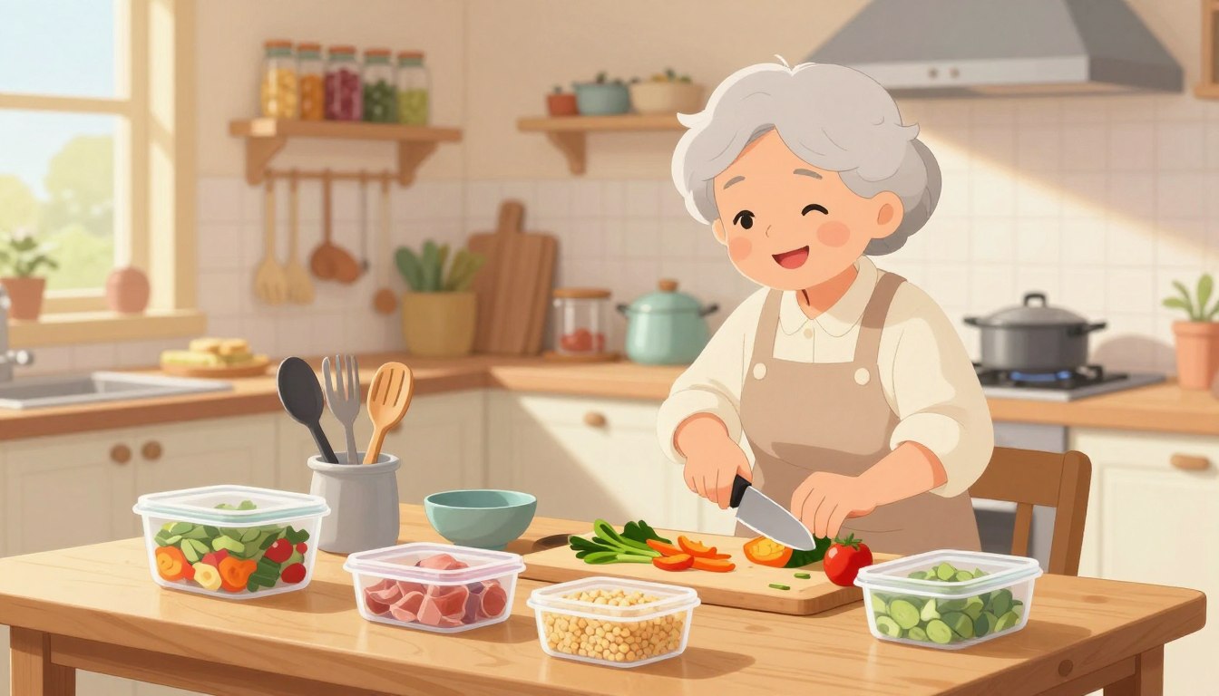 Meal Prep for Seniors: Easy, Safe, and Actually Practical