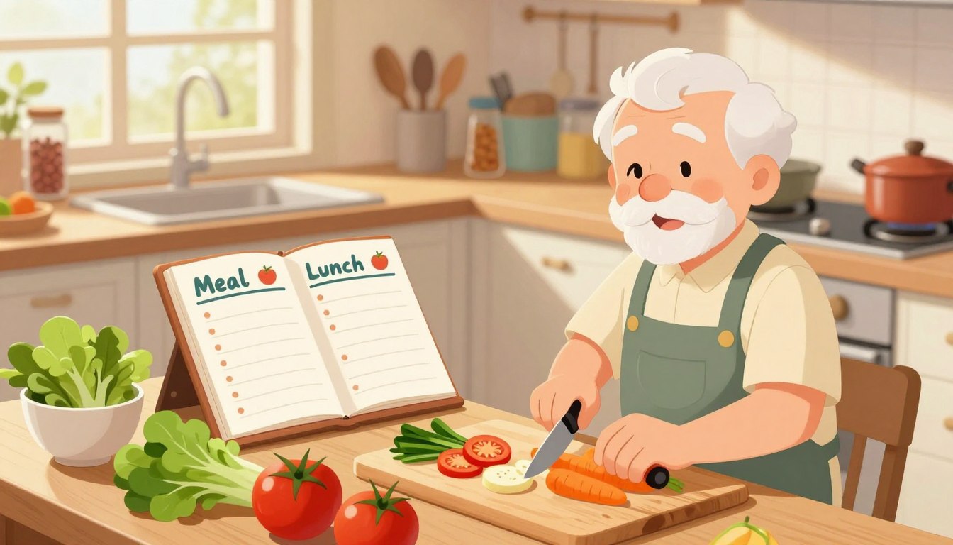 Meal Routine for Seniors Living Alone (Simple Daily Plan)