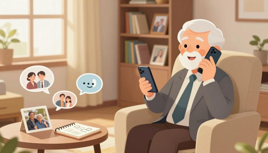 phone conversation starters for seniors